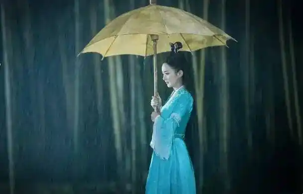 赵丽颖电视剧的撑伞形象,颖宝竟然有这么多打伞戏,惊呆了!