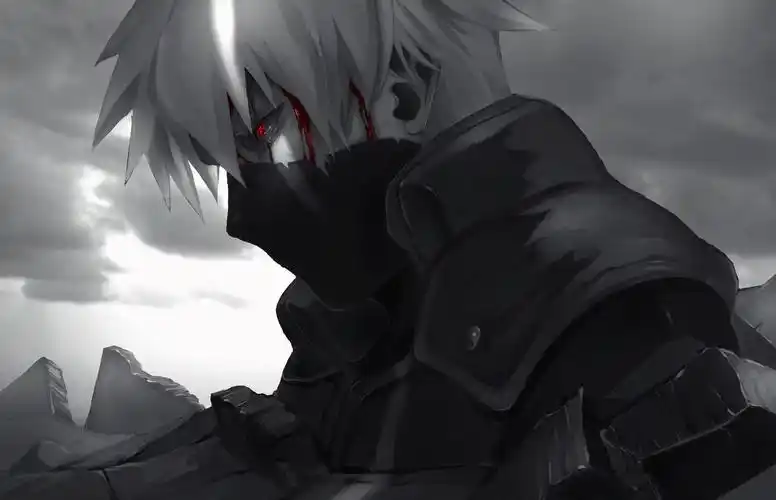 火影忍者迟到大王卡卡西帅气露眼,动漫-回车图片