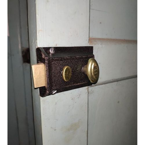 牛头锁老式双保险房门锁牛头牌弹子门锁外装门锁牛头二保险锁包邮