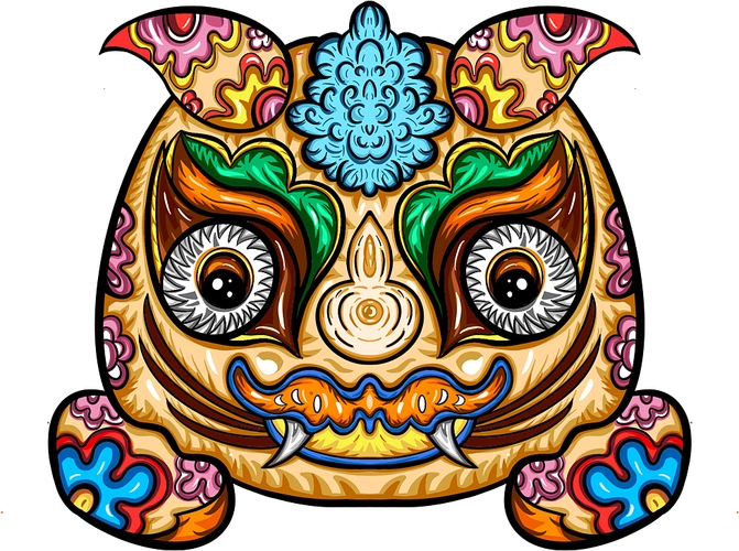 山西非遗布老虎形象设计