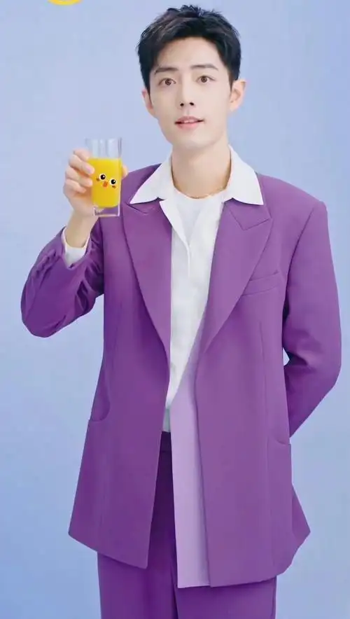 肖战高清动态壁纸 紫色好治愈啊 妥妥驾驭!