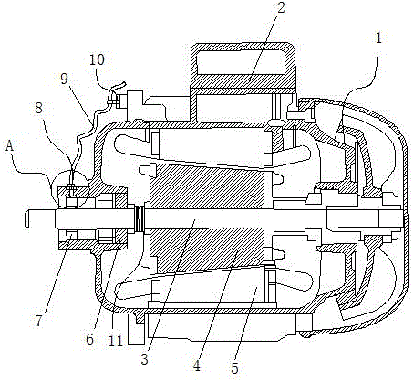 一种锥形电机的制作方法
