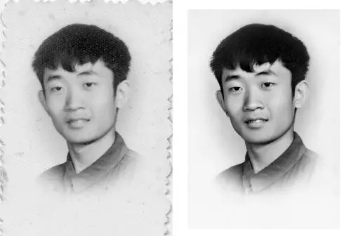 模糊照片修清晰使用自动修复软件做出专业级老照片修复效果