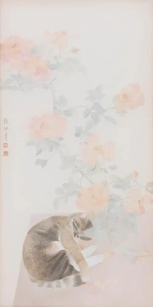 杨娜丨随手掷下红花一朵人间添了一分春色