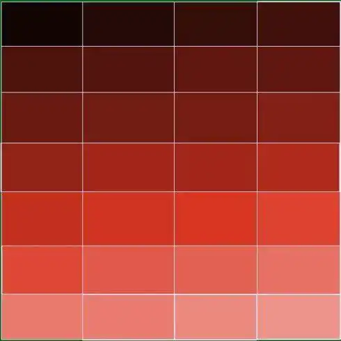 冷色的红是在红色调中加入了蓝绿色调,感觉上偏冷,这种红色适合比较白