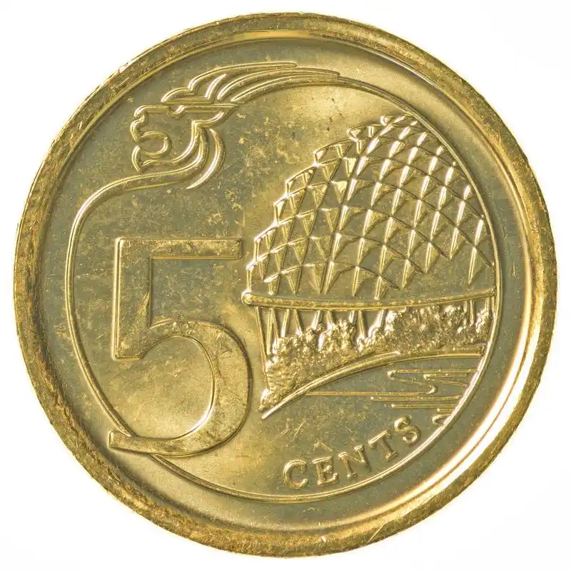 新加坡 5 美分硬币