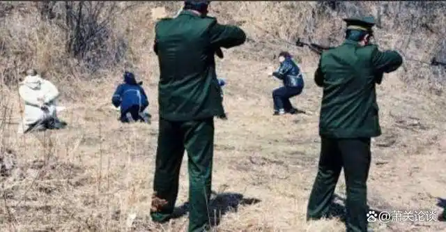 蛇蝎美人毕丽梅行刑现场人山人海只为一睹她的芳容