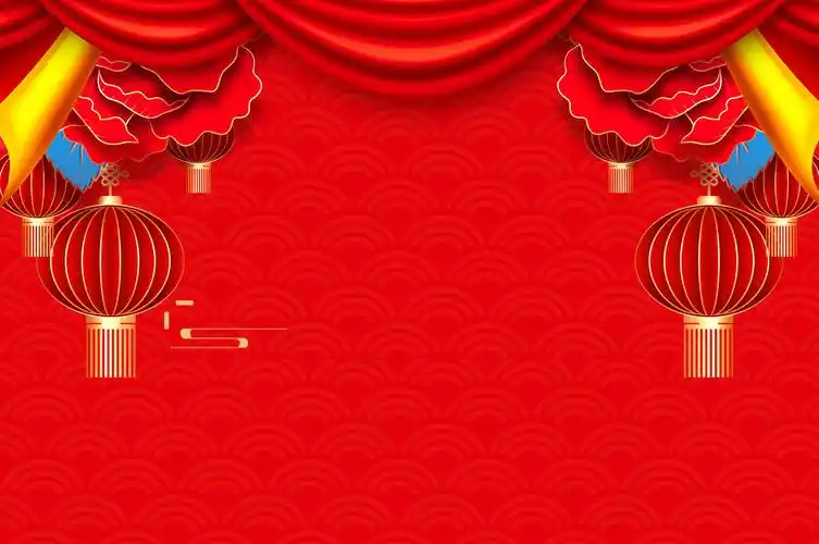 2021牛年新年元旦海报背景图片