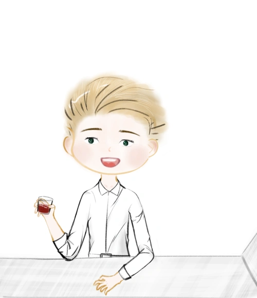 亚麻色是什麼样呢? 笔芯的大背头～ 求轻喷