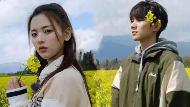 王源杨超越微博互晒"情侣照",相差两岁姐弟恋这是官宣了?