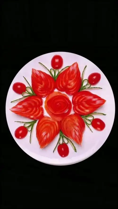 水果拼盘创意简单好看,西红柿番茄圣女果也能算水果吗?