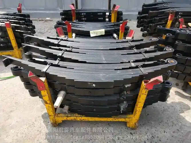 供应原厂东风多利卡d9后钢板弹簧总成前后弓子板前钢板总成货车配件