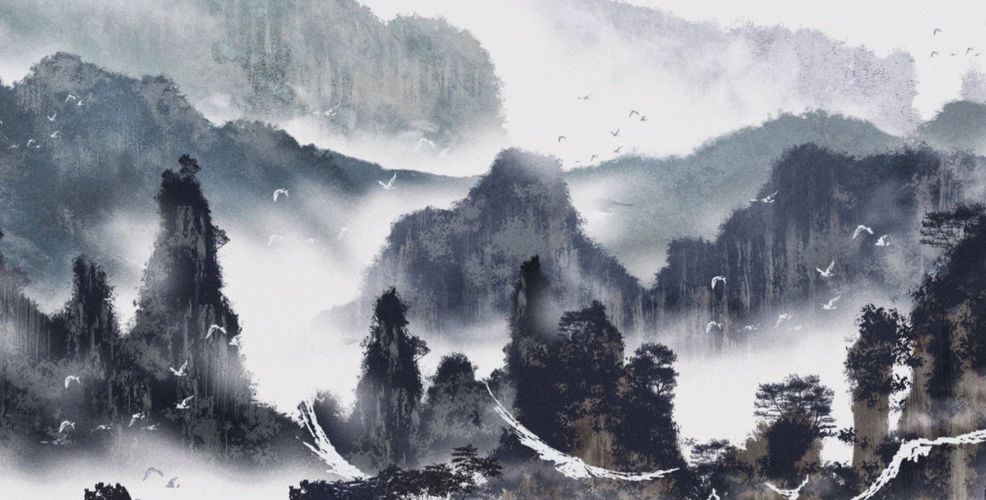 水墨仙风道骨古风仙侠人物场景背景音乐素材下载-92素材网