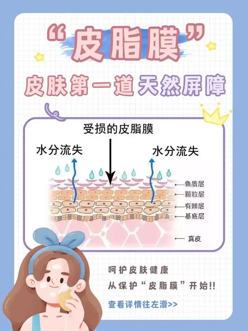 7215呵护皮肤健康7815从保护"皮脂膜"开始.