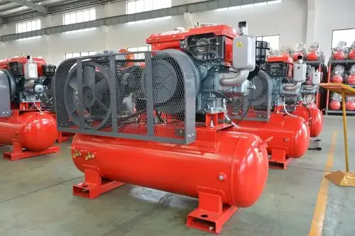 优秀产品推介:红五环两级压缩,补胎专用活塞空压机