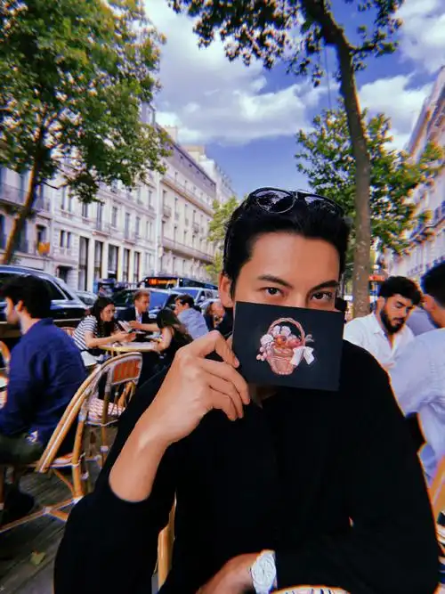 陈伟霆巴黎看秀造型#巴黎高定时装周@william威廉陈伟霆chanel