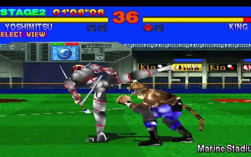 铁拳1代街机通关