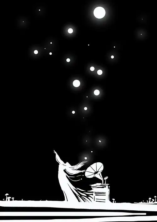 有哪些适合做手机壁纸的黑底色图片? - 知乎