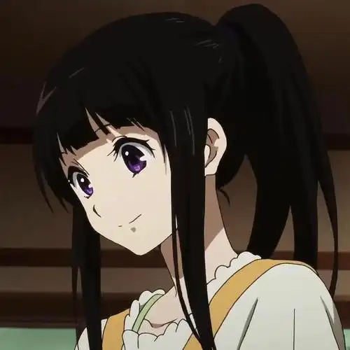 「第83期」动漫女头:冰菓 千反田爱瑠无水印女生头像