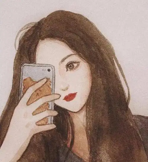 精选微信头像超美的女生头像手绘头像