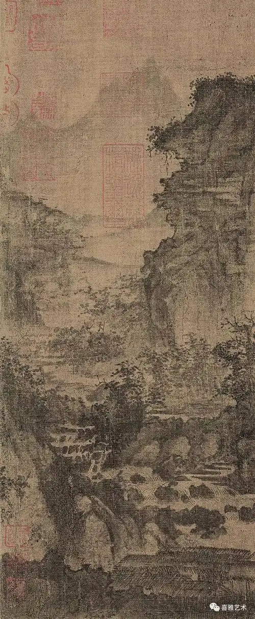 茂林远岫图 (局部)