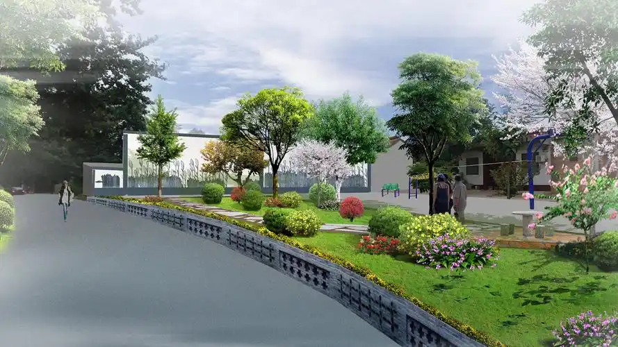 ps园林绿化提升效果图|空间|景观设计|琪子逗 - 原创作品 - 站酷