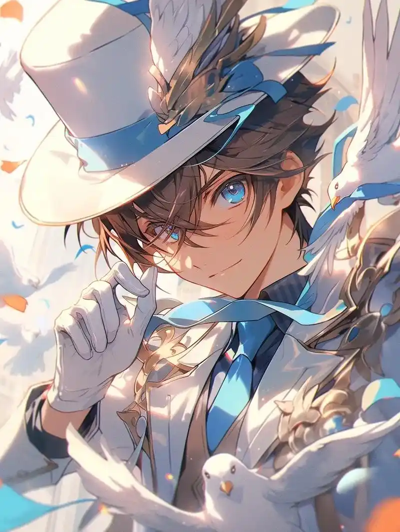 怪盗基德～#怪盗基德 #基德 #柯南 #二次元 #壁纸 - 抖音