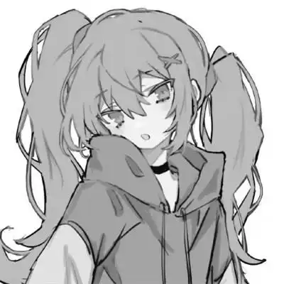 高质量漫画风黑白女漫头103张_女生动漫头像_头像屋