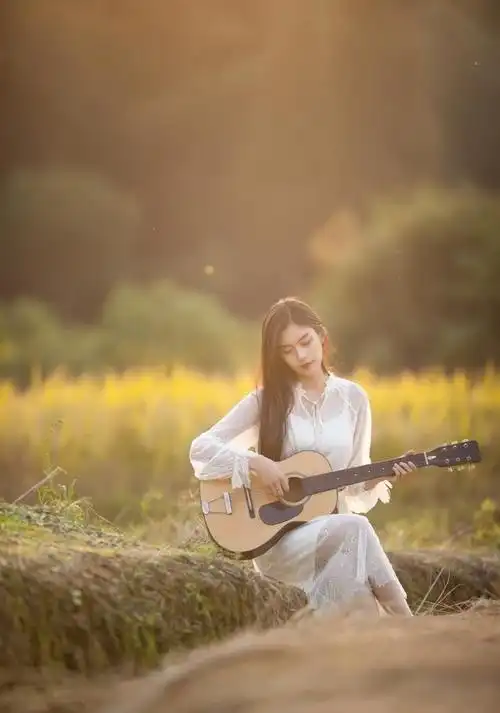稻田拍摄美女人像,教你7个摄影技巧,满足好看唯美有意境的要求
