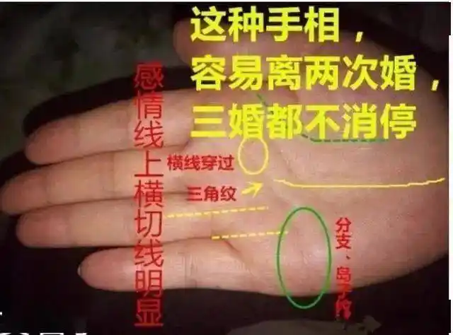 什么叫二婚线,拥有此线的人一定会二婚吗?怎么看的?