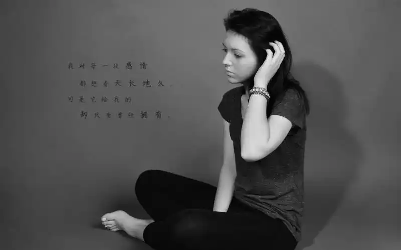 抖音很火的伤感句子配图,高清壁纸图片,非主流-回车桌面