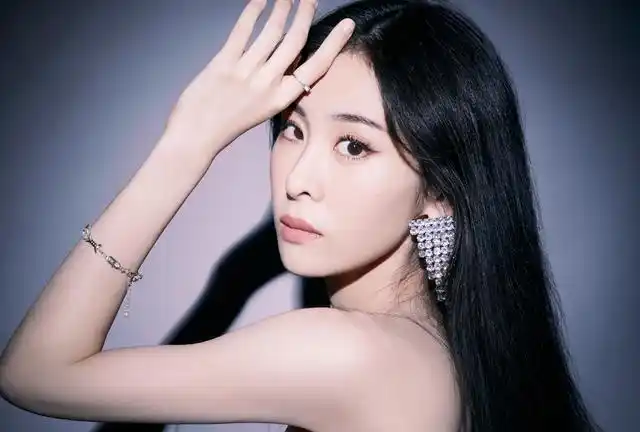 张碧晨身穿亮片长裙,精致侧颜超吸睛,举止间诠释优雅浪漫