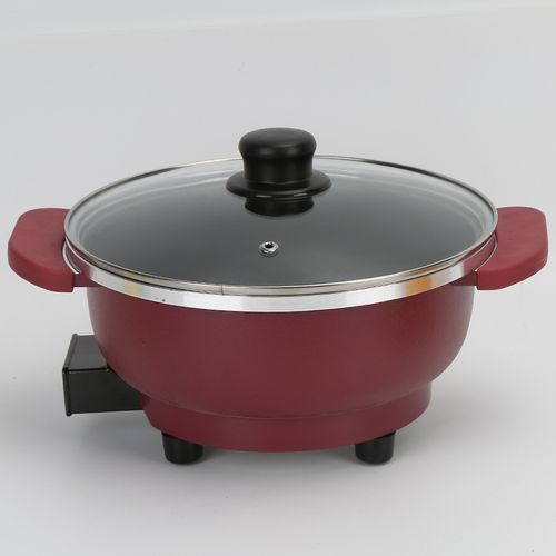 新款迷你型韩式电热锅不粘锅学士电炒锅学生宿舍家用电火锅