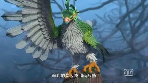 熊出没中的伪装者,拔毛怪太会装了,天才威很有男模的潜质!