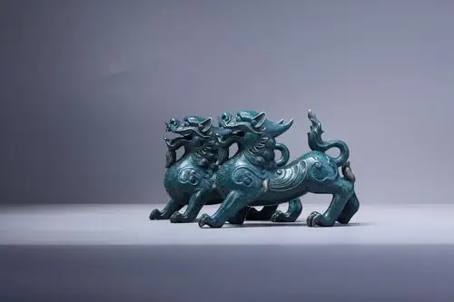 铜臻艺术貔貅家居摆件 风水吉祥物_tonzee铜臻-站酷zcool