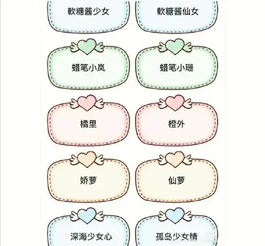 好听的闺蜜网名来啦