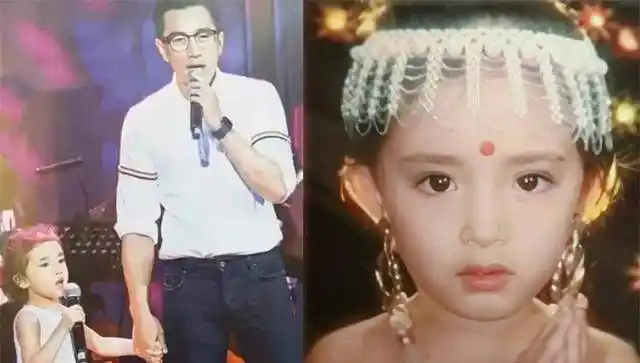 原创杨幂女儿正面照曝光看到真实样貌网友难怪不愿公开