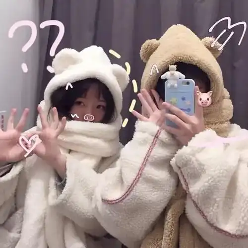 闺蜜头像双人姐妹头像