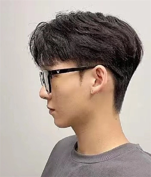 男友必备纹理气垫烫 帅气有型易打理_男生烫发 - 美发站