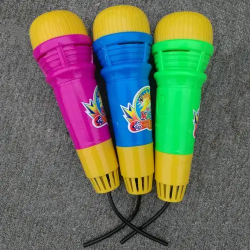 小号仿真麦克风道具回音儿童小话筒玩具早教口才培训指定礼品