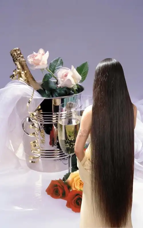 超精美的长发图