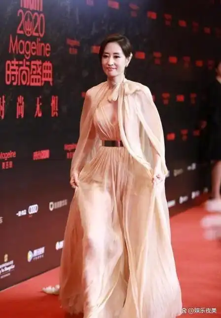 颜丙燕丰腴了,150斤身材穿修身裙凸显赘肉,魅力却完胜刘敏涛