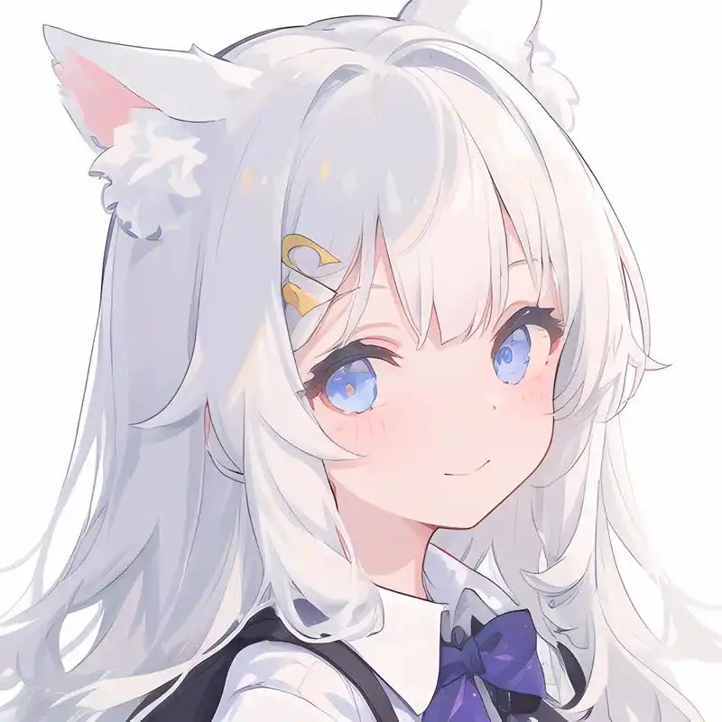 软萌猫耳小甜心丨女生头像