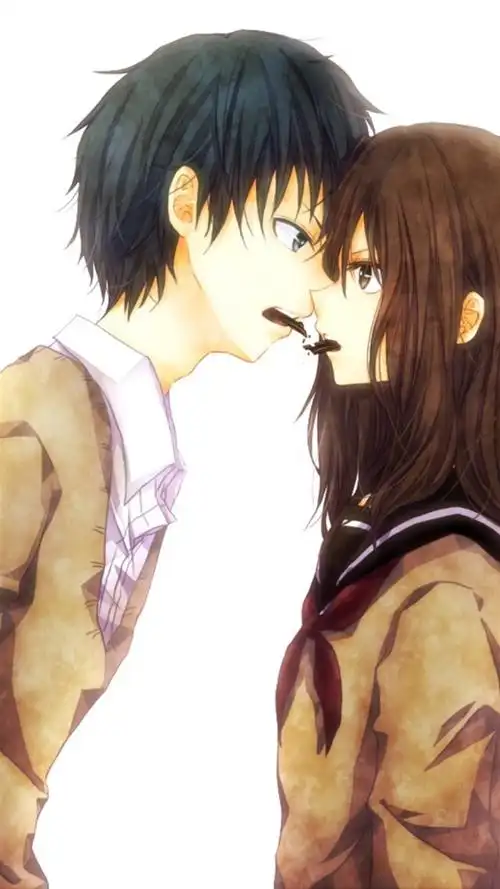 二次元动漫浪漫情侣手机壁纸