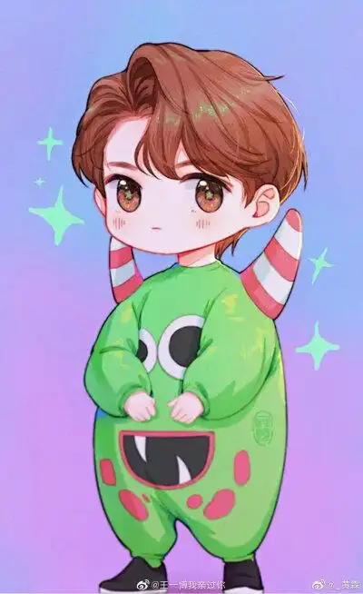 王一博壁纸王一博手绘漫画