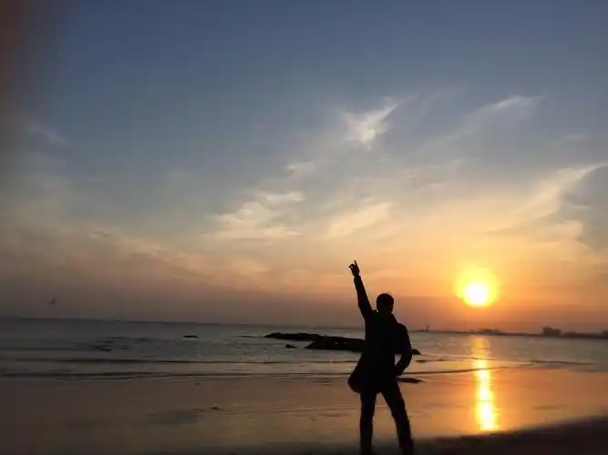 大海 太阳 有我的身影