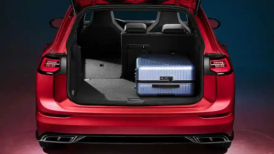 全新高尔夫variant旅行版 后备厢空间