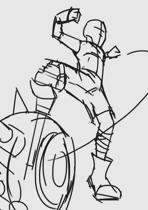 画卡通动物张大猩猩手绘简笔画pgone万磁王q版简笔画杰诺斯头像简笔画