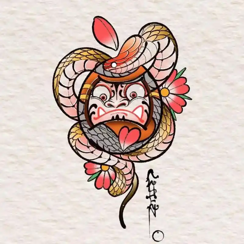 热爱生活 音乐 刺青 旅行#成都纹身 #纹身图案手稿 #手稿 - 抖音