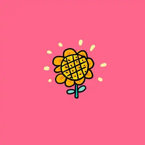 小花花向日葵小头像来咯